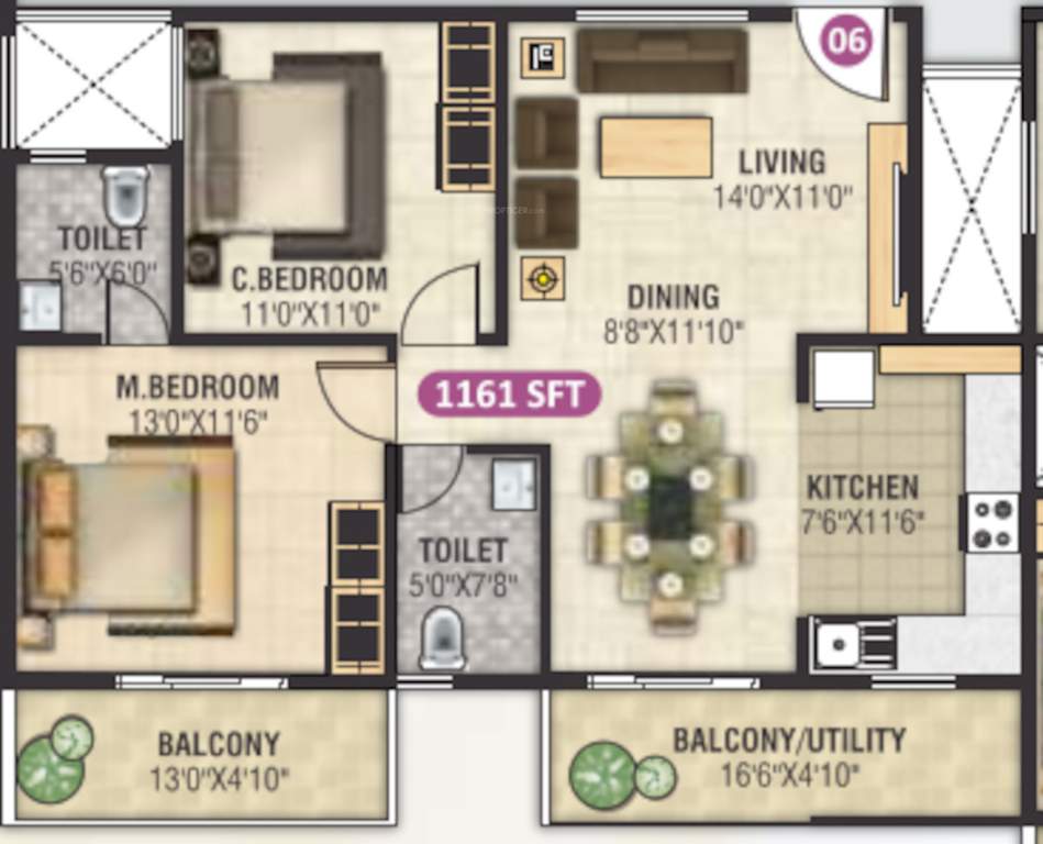  excel golden enclave Floor Plan Floor Plan