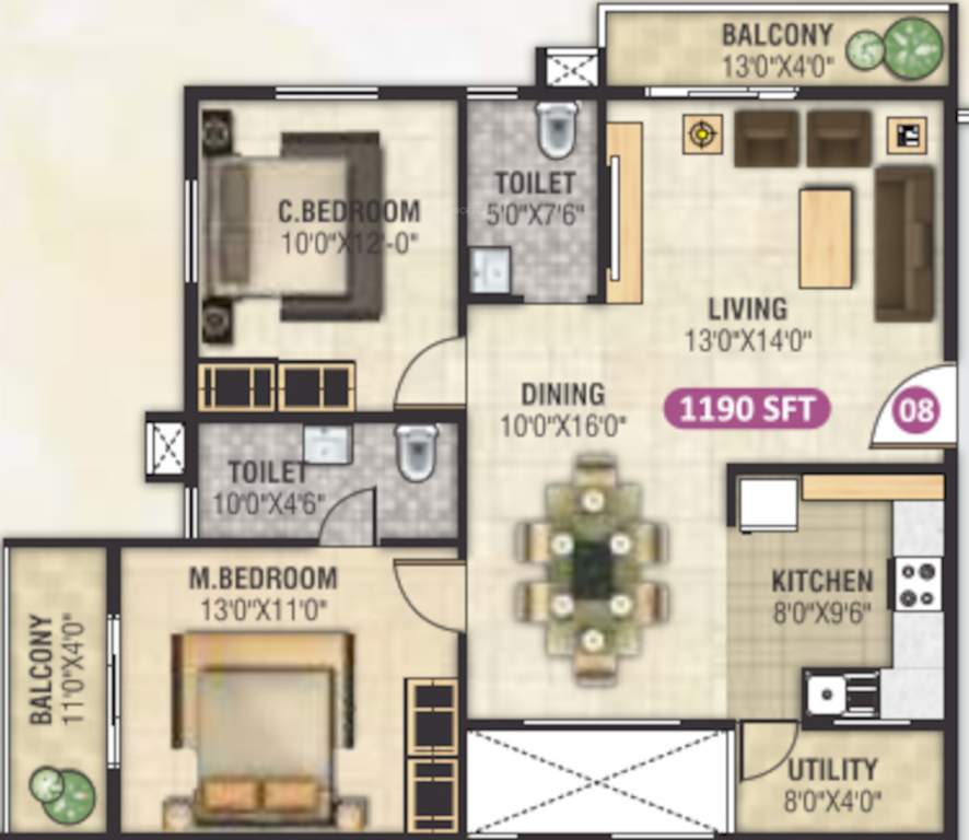  excel golden enclave Floor Plan Floor Plan
