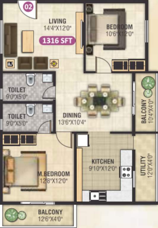  excel golden enclave Floor Plan Floor Plan
