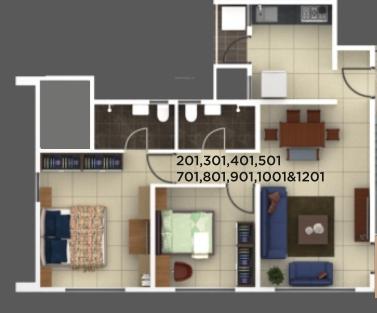 samruddhi-a6-and-a7-building Floor Plan Floor Plan