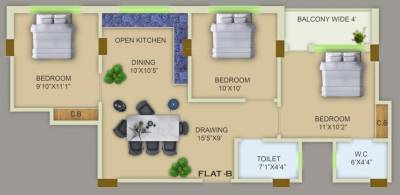  residency Floor Plan Floor Plan