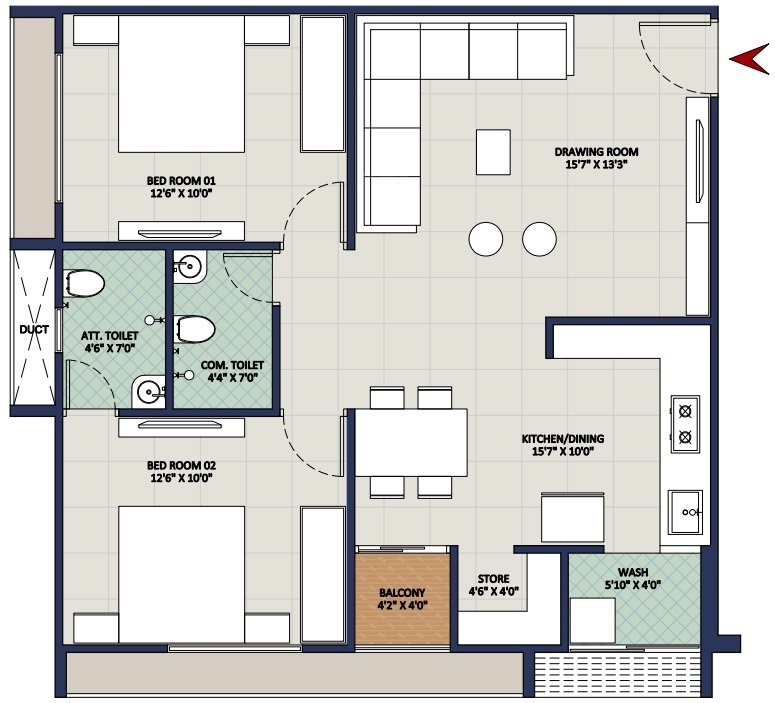  royal 5 Floor Plan Floor Plan