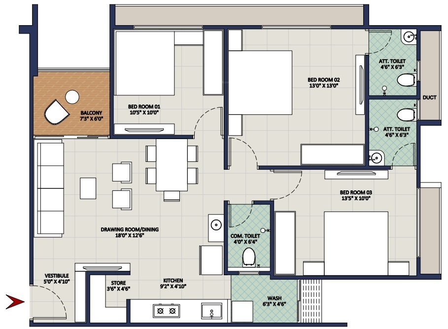  royal 5 Floor Plan Floor Plan