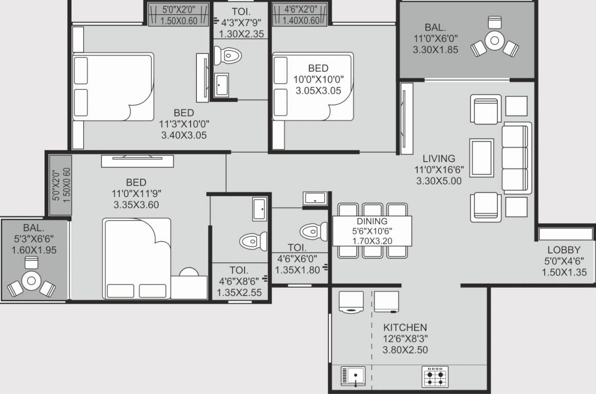  exotica phase ii Floor Plan Floor Plan