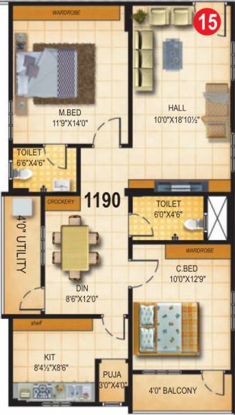  county Floor Plan Floor Plan
