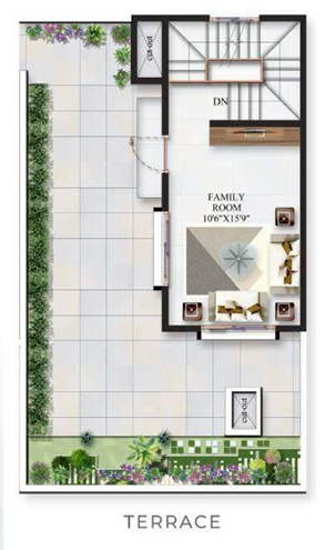 Terrace Floor Plan  minara Floor Plan Terrace Floor Plan