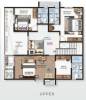  minara Floor Plan Upper Level Duplex Plan