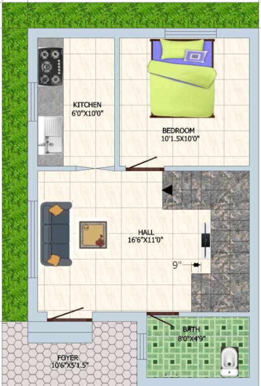  sai elegance Floor Plan Ground Floor Plan