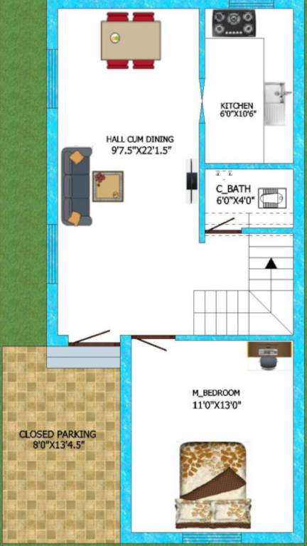  sai elegance Floor Plan Ground Floor Plan