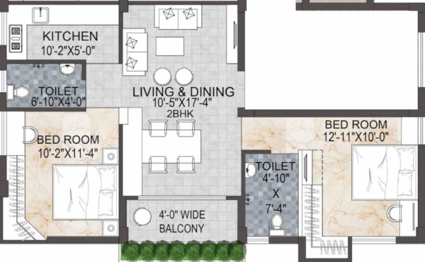  charu-apartment Floor Plan Floor Plan