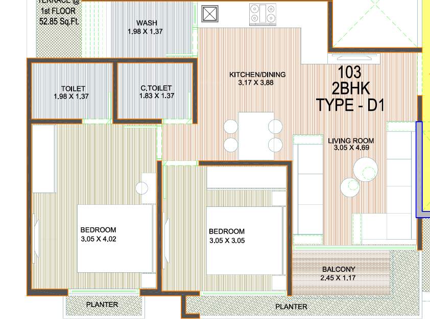  orchid Floor Plan Floor Plan