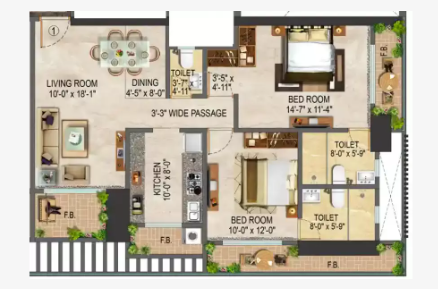 kasturi solitaire Floor Plan Floor Plan