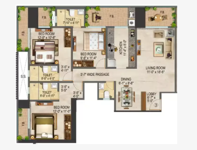  kasturi solitaire Floor Plan Floor Plan