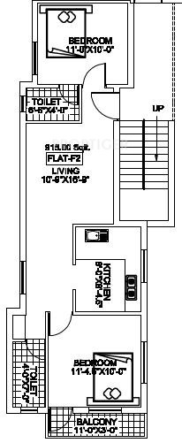 CC Sachin Enclave (2BHK+2T (915 sq ft) 915 sq ft) CC Sachin Enclave (2BHK+2T (915 sq ft) 915 sq ft)
