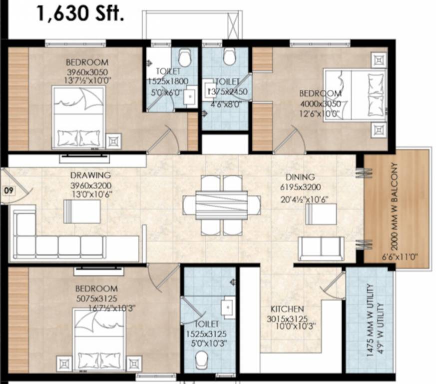  space Floor Plan Floor Plan