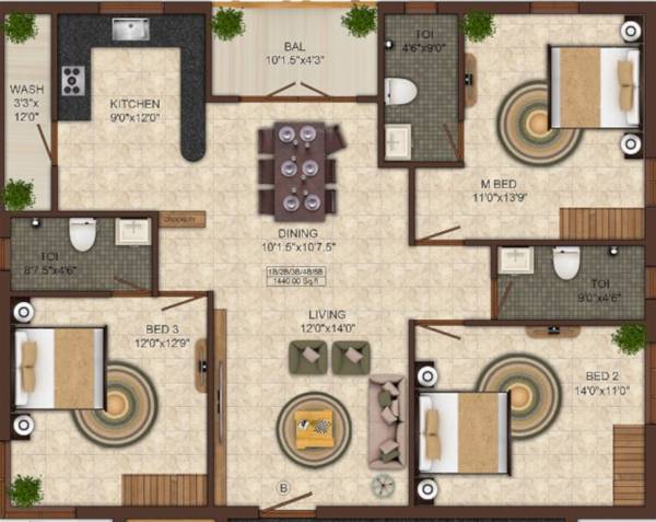  blooming-dale Floor Plan Floor Plan