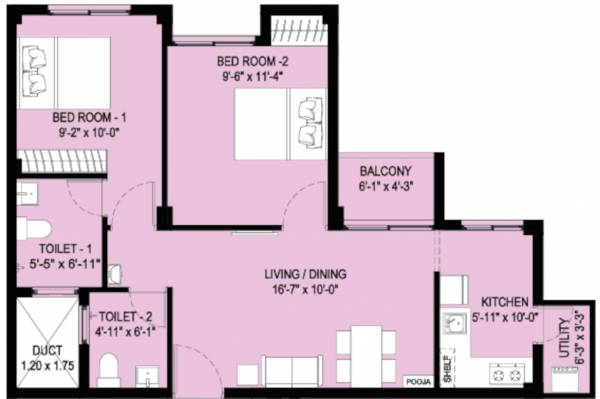  four-greens-ii Floor Plan Floor Plan