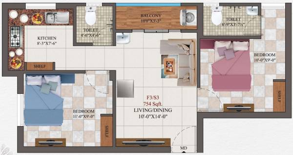  halite-apartment Floor Plan Floor Plan