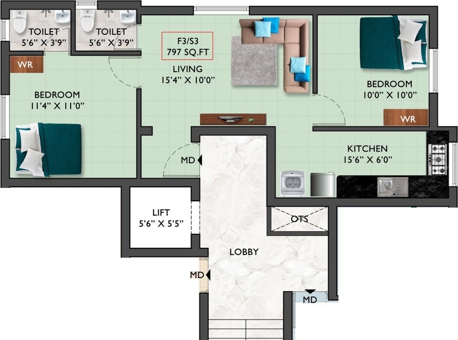  ideal homes phase 1 Floor Plan Floor Plan