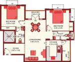 Sree Homes Homes (2BHK+2T (896 sq ft) 896 sq ft) Sree Homes Homes (2BHK+2T (896 sq ft) 896 sq ft)