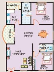 Sunrise Sri Nainas Sunrise (2BHK+2T (1,280 sq ft) 1280 sq ft) Sunrise Sri Nainas Sunrise (2BHK+2T (1,280 sq ft) 1280 sq ft)