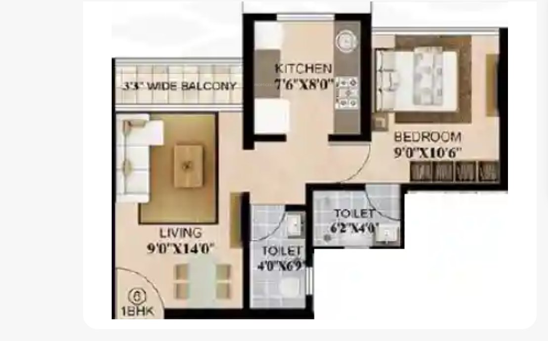 balaji kanha Floor Plan Floor Plan
