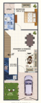 aashima-divine-infinity Floor Plan Lower Level Duplex Plan