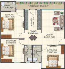  aashima-divine-city Floor Plan Floor Plan