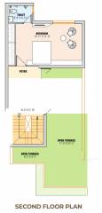  awadh-homes Floor Plan Second Floor Plan
