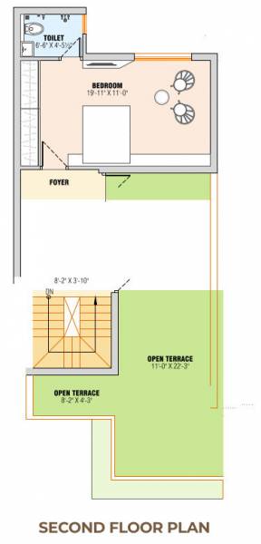  awadh-homes Floor Plan Second Floor Plan