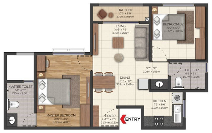 Floor Plan cielo at brigade valencia Floor Plan Floor Plan