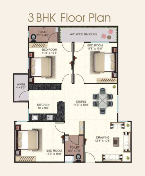  aashima-royal-city Floor Plan Floor Plan