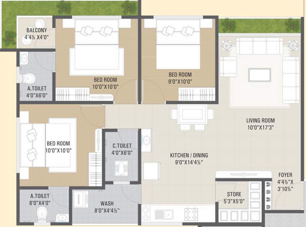  heights Floor Plan Floor Plan