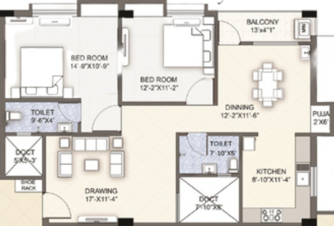 luxuria Floor Plan Floor Plan