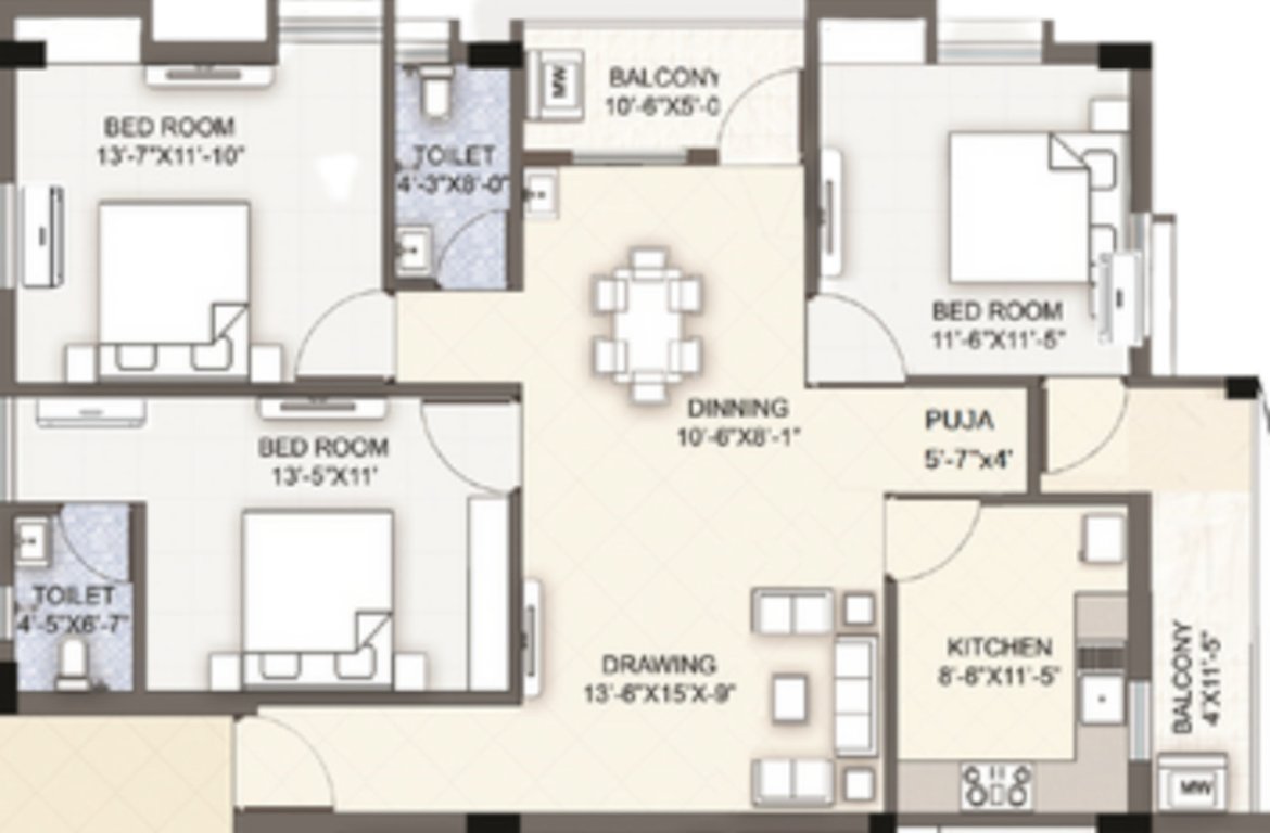 luxuria Floor Plan Floor Plan