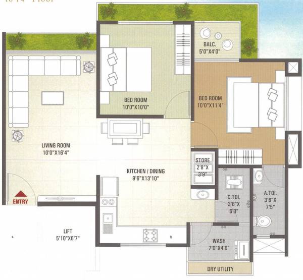  kailash-heights Floor Plan Floor Plan