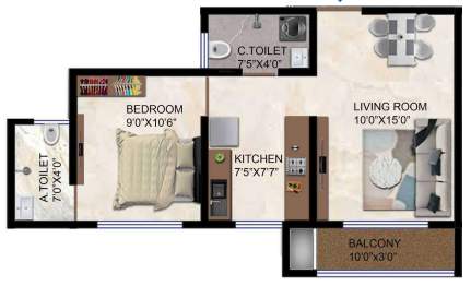 skky city la vista Floor Plan Floor Plan