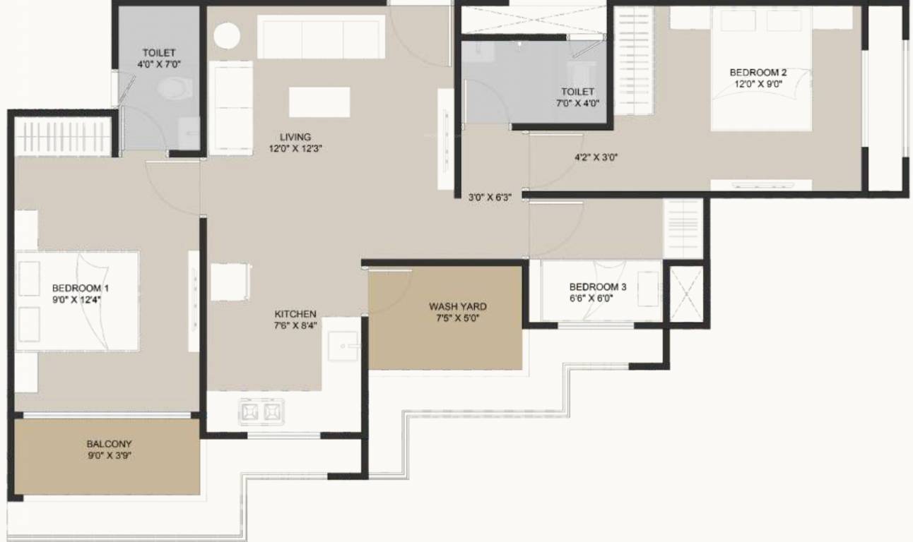  paarijat vishwas 2 Floor Plan Floor Plan
