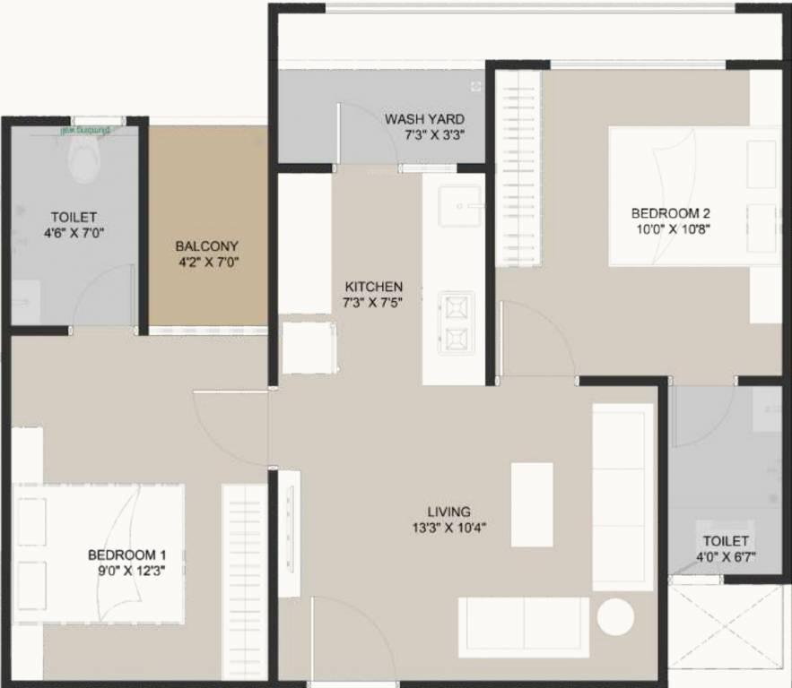  paarijat vishwas 2 Floor Plan Floor Plan