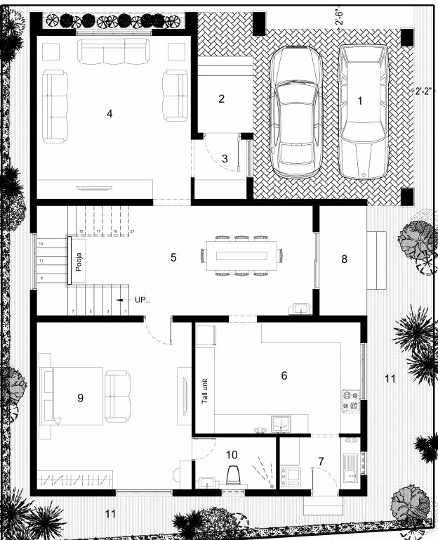  the allure Floor Plan Ground Floor Plan