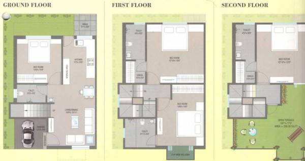  venice-bunglows- Floor Plan Floor Plan