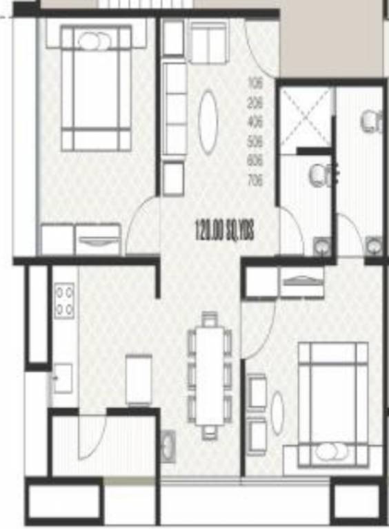  elegant 1 Floor Plan Floor Plan