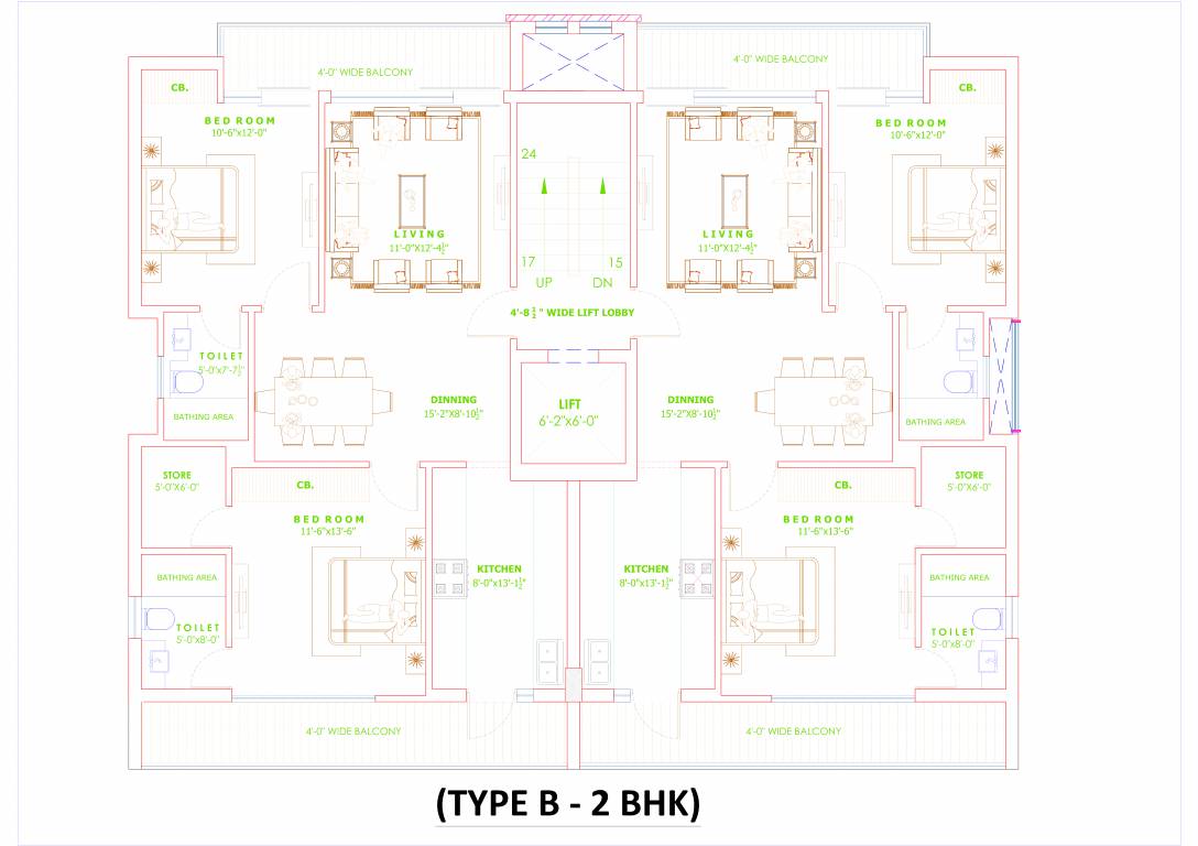  residency Floor Plan Floor Plan