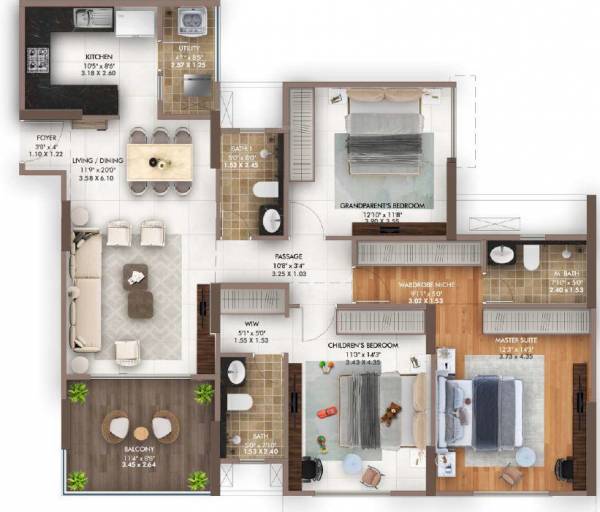  world-of-joy-phase-2 Floor Plan Floor Plan