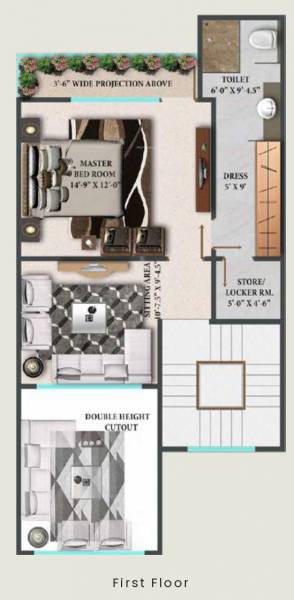  vilasaa Floor Plan First Floor Plan