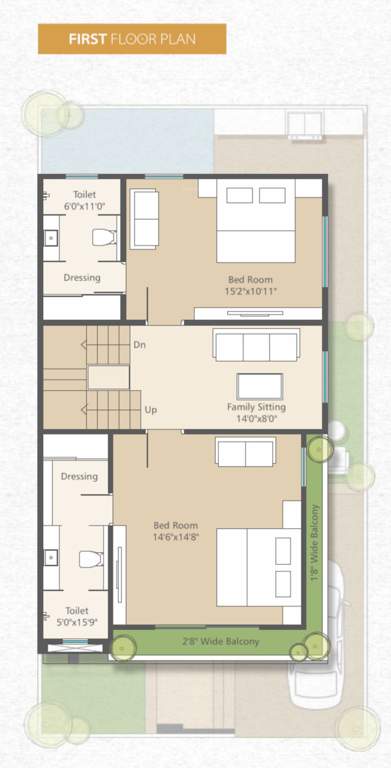  sun palacio Floor Plan First Floor Plan