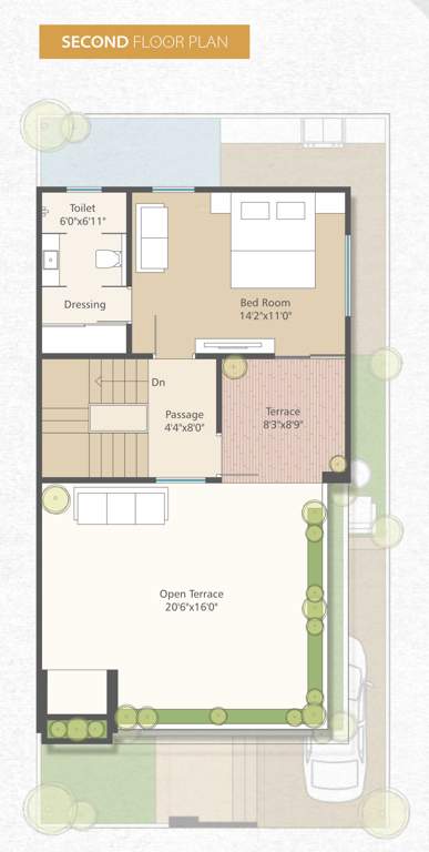  sun palacio Floor Plan Second Floor Plan