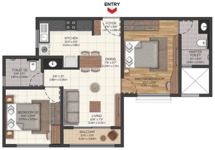  cielo at brigade valencia Floor Plan Floor Plan