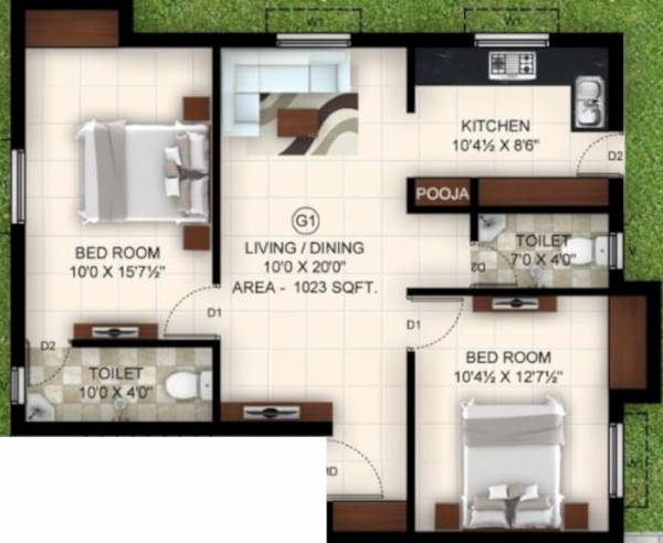  m-k-v-flats Floor Plan Floor Plan