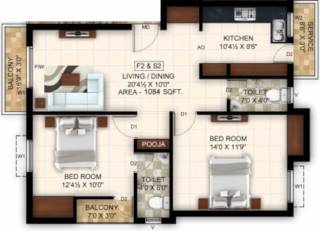  m-k-v-flats Floor Plan Floor Plan